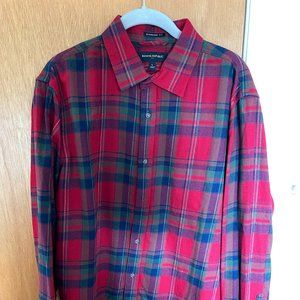 Banana Republic Factory - Plaid Flannel - Men's L